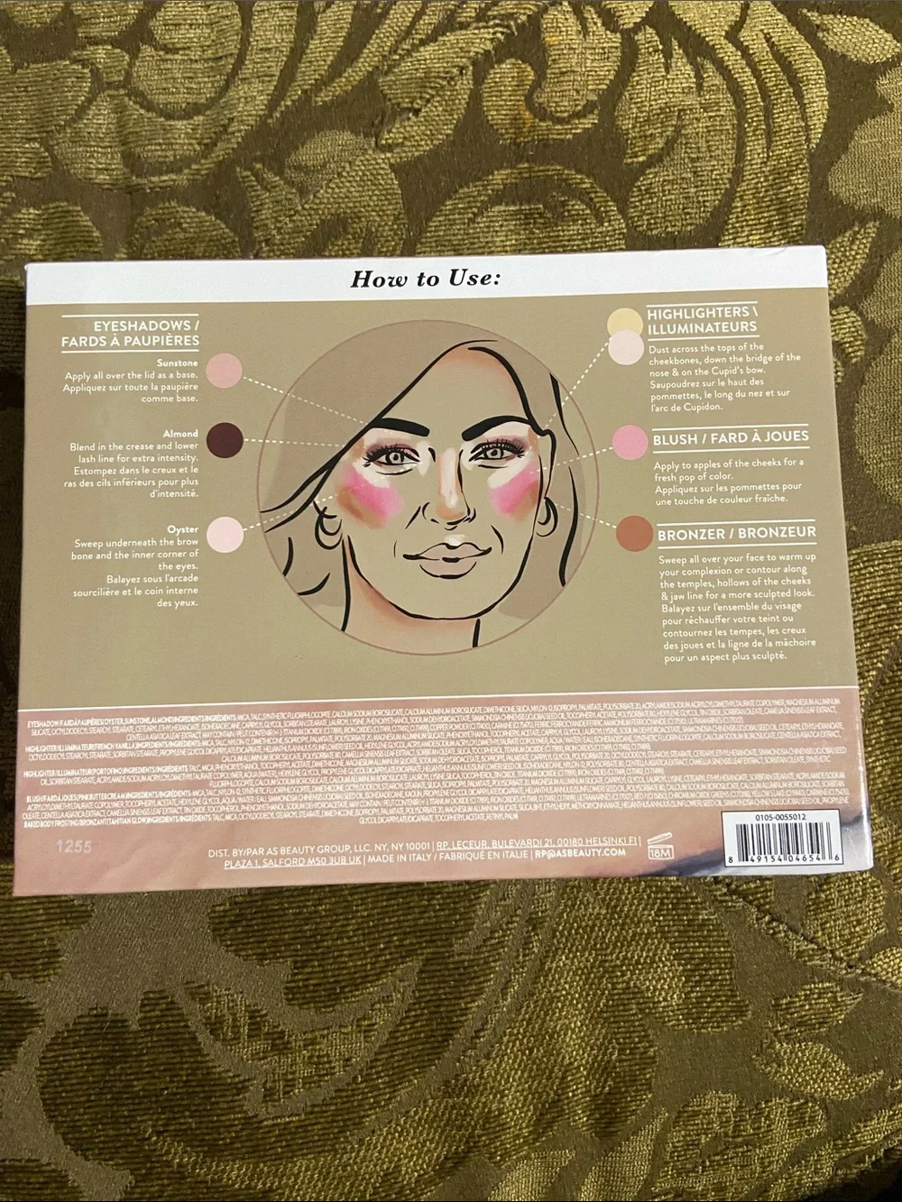 Laura Geller Pink & Beige Multi-Use Baked Face Palette